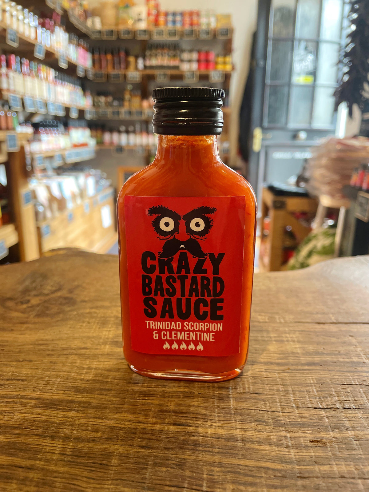Crazy Bastard Trinidad Scorpian & Clementine Sauce