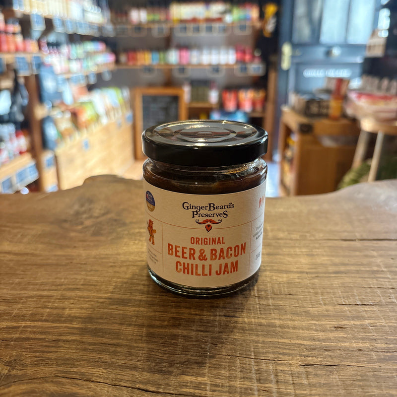 GingerBeards Preserves  Beer & Bacon Chilli Jam