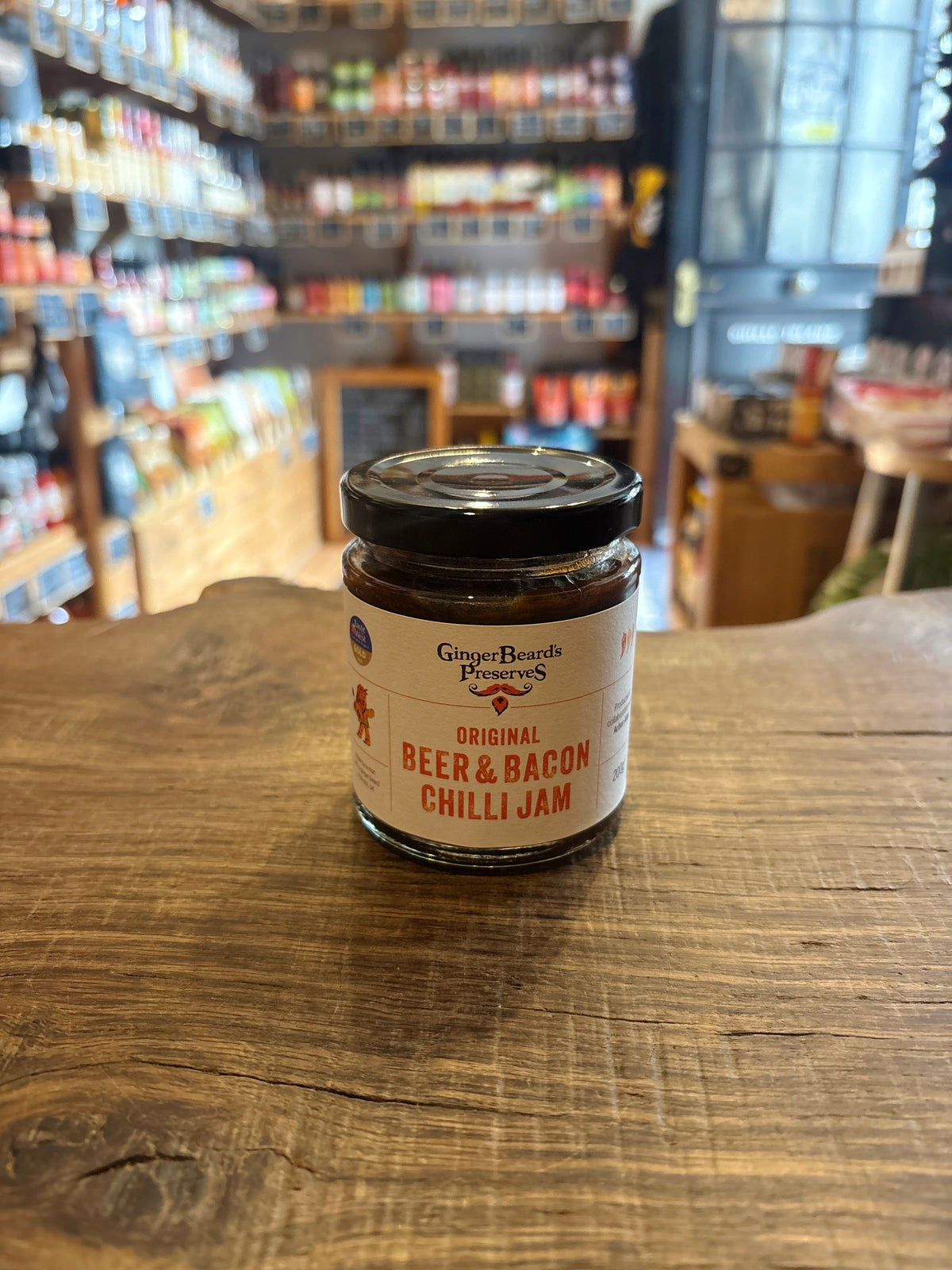 GingerBeards Preserves  Beer & Bacon Chilli Jam