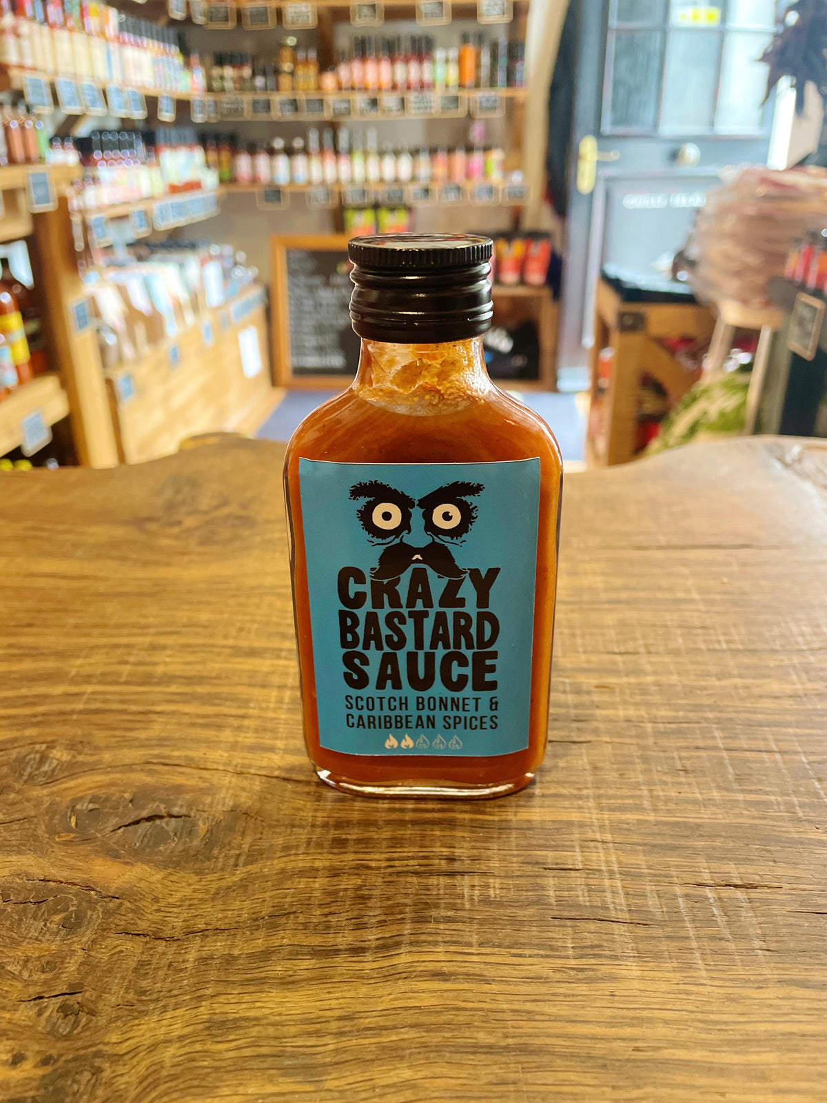 Crazy Bastard Scotch Bonnet & Caribbean Spices Sauce