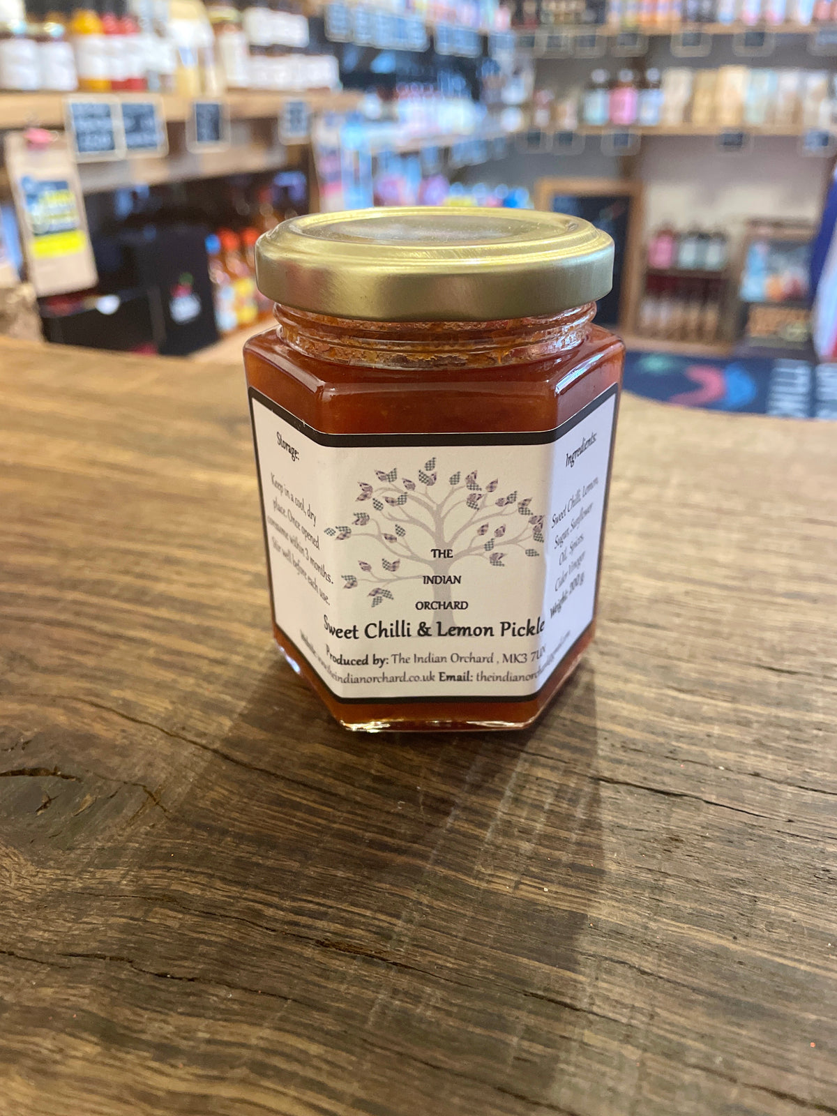 The Indian Orchard Sweet Chilli & Lemon Pickle