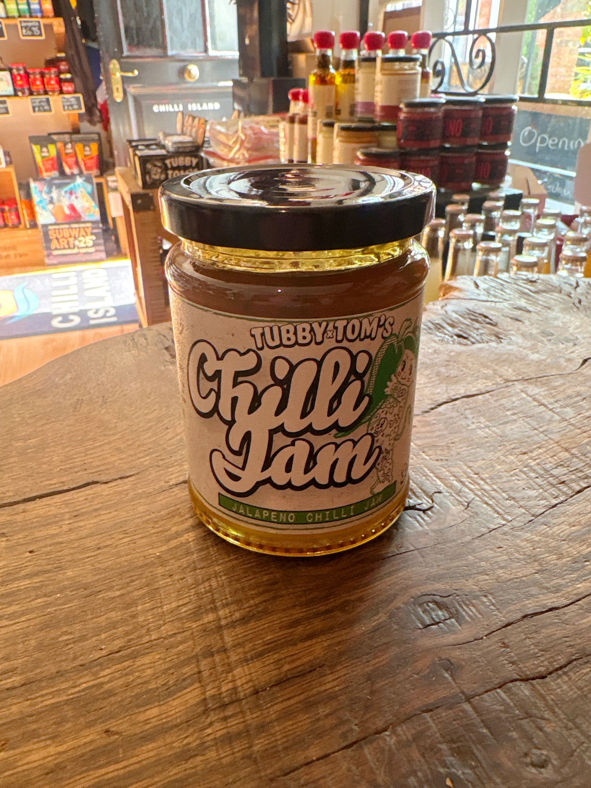 Tubby Toms Jalapeno Chilli Jam