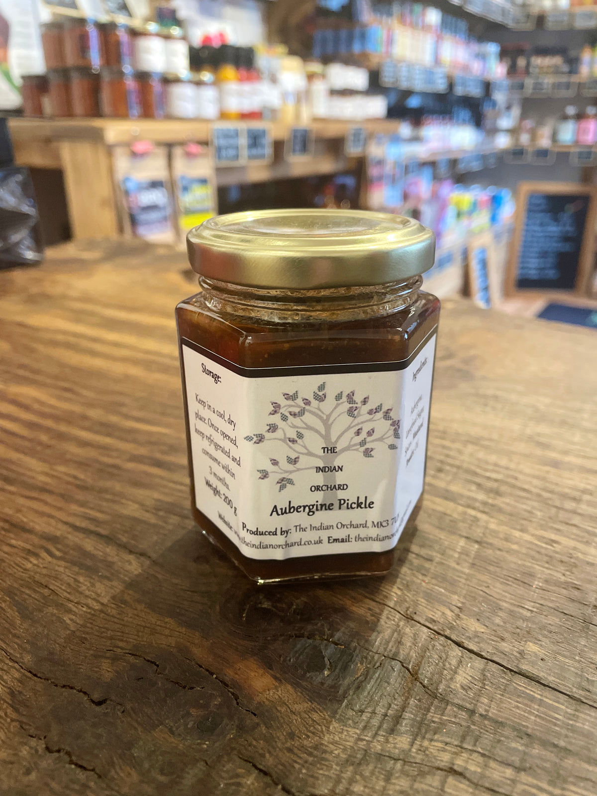 The Indian Orchard Aubergine Pickle