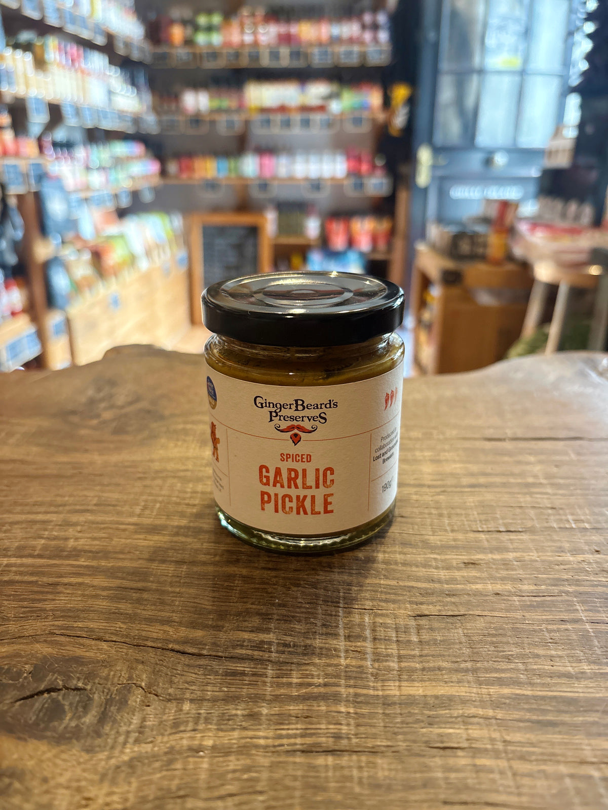 GingerBeards Preserves Spiced Garlic Pickle