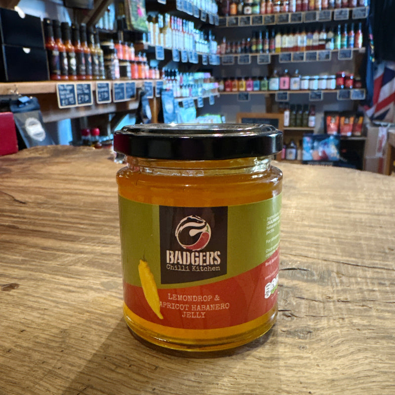 Badgers Lemon Drop & Apricot Habanero Jelly
