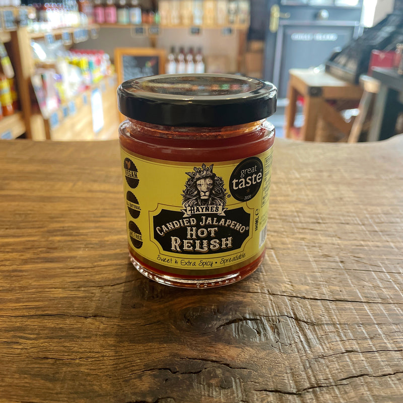 Haynes Candied Jalapeño Hot Relish