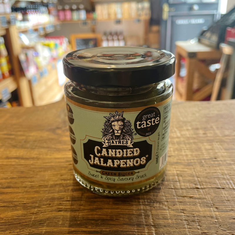 Haynes Candied Jalapeños Green Slices