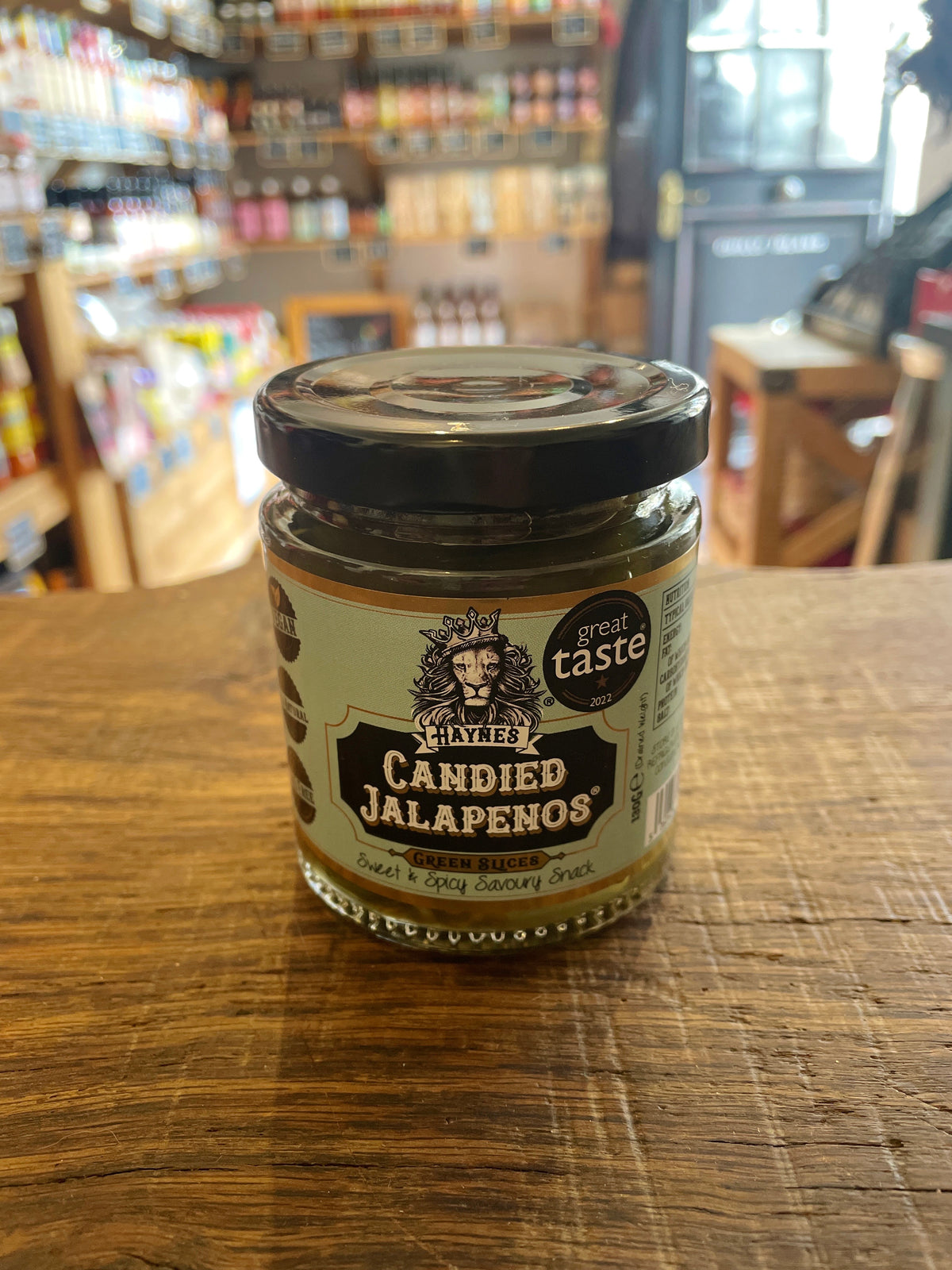 Haynes Candied Jalapeños Green Slices