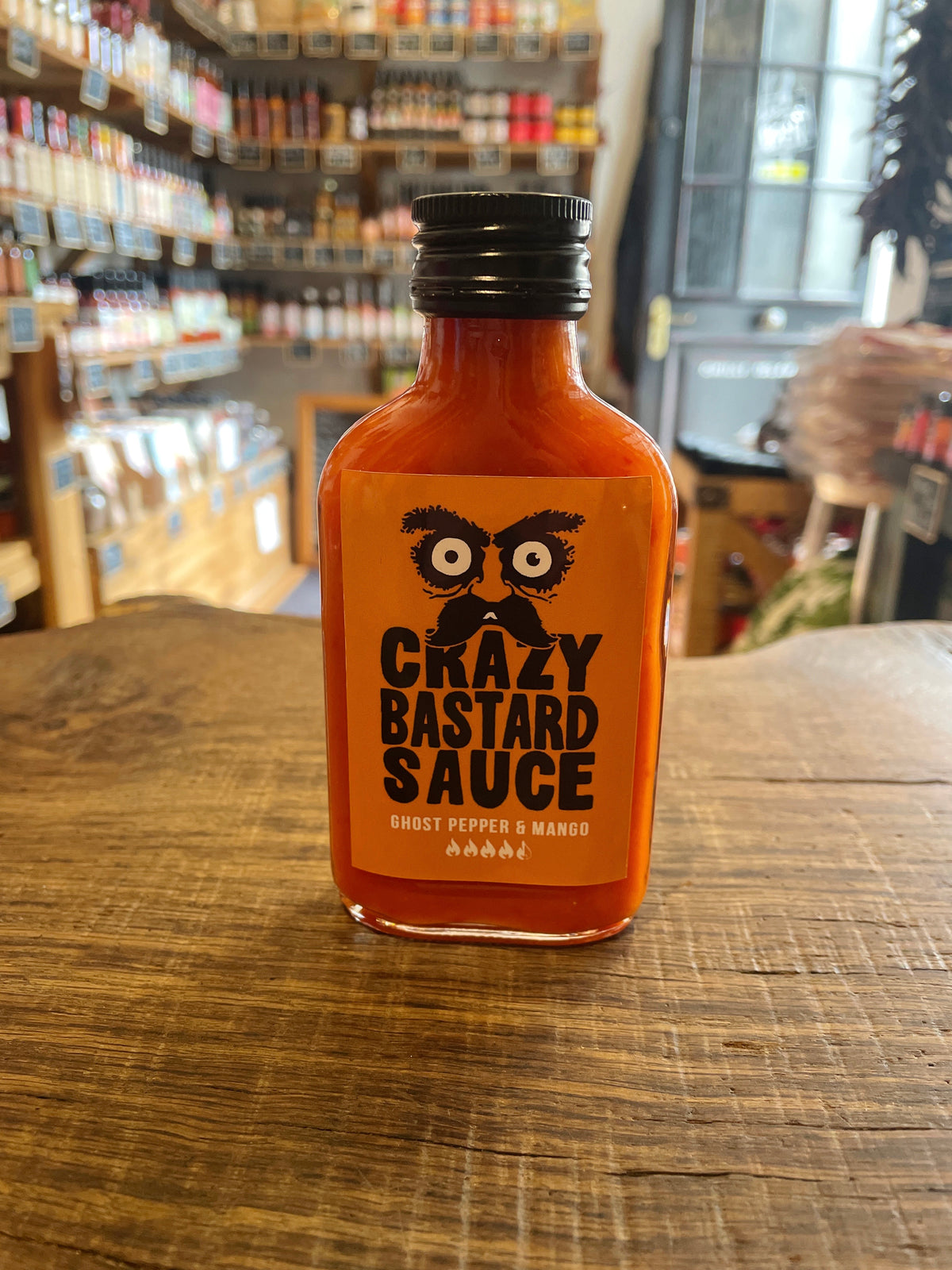 Crazy Bastard Ghost Pepper & Mango Sauce