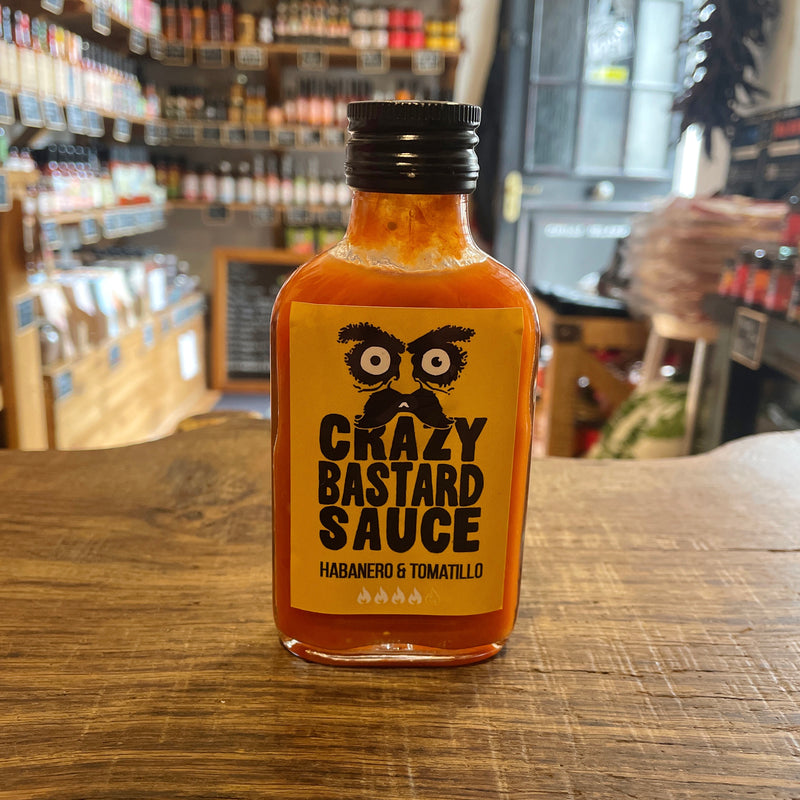 Crazy Bastard Habanero & Tomatillo Sauce