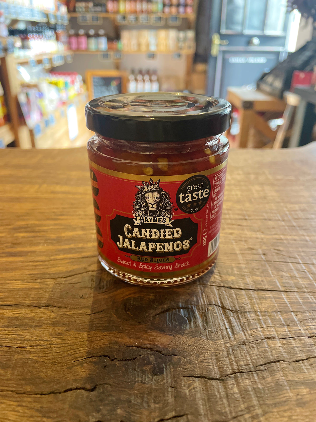 Haynes Candied Jalapeños Red Slices