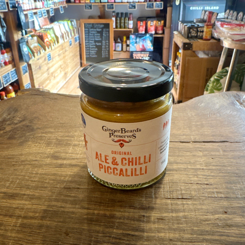 GingerBeards Preserves Ale & Chilli Piccalilli