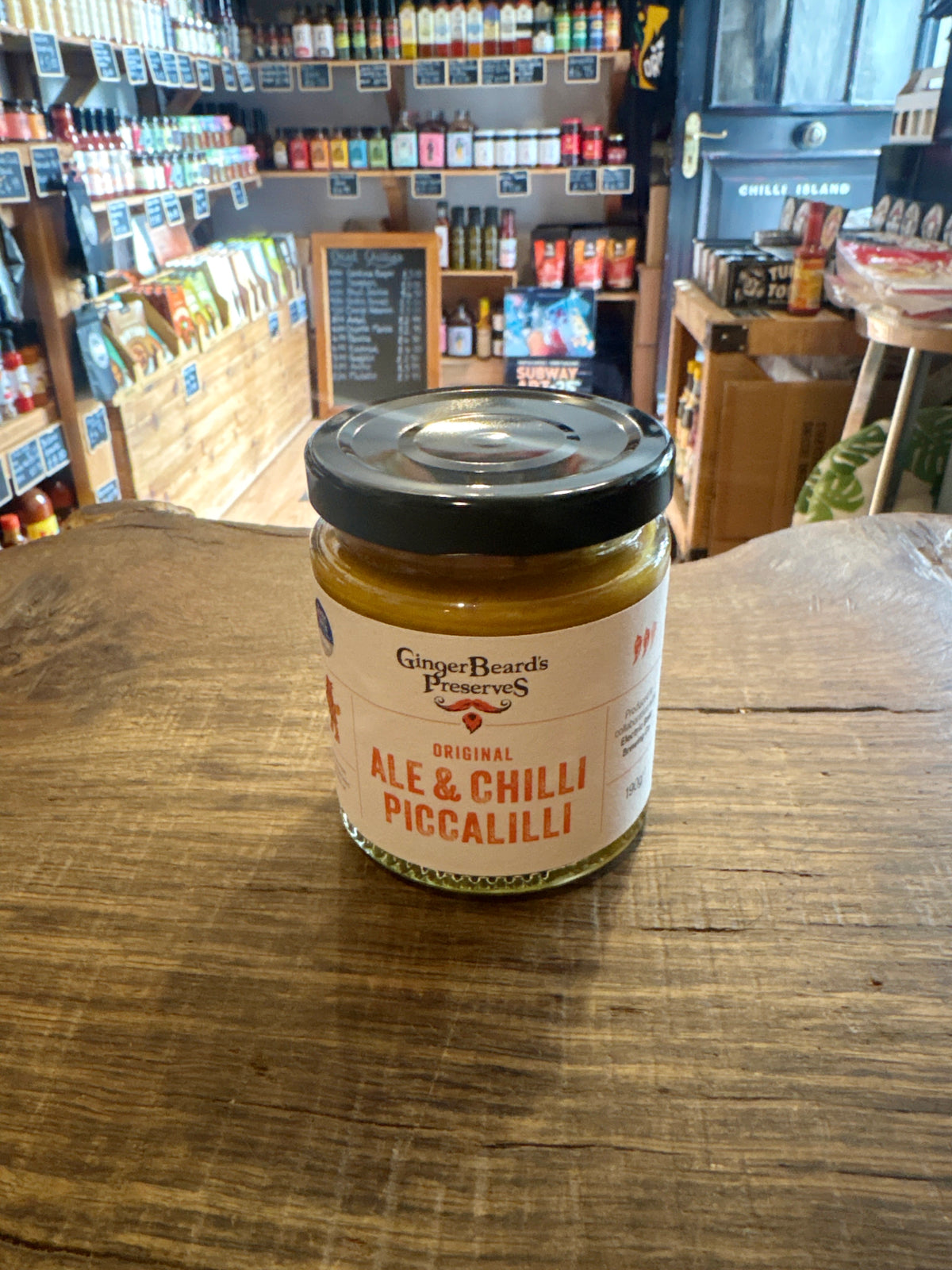 GingerBeards Preserves Ale & Chilli Piccalilli