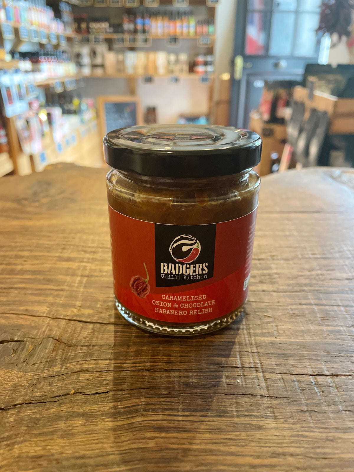 Badgers Chilli Kitchen Caramelised Onion & Chocolate Habanero Relish