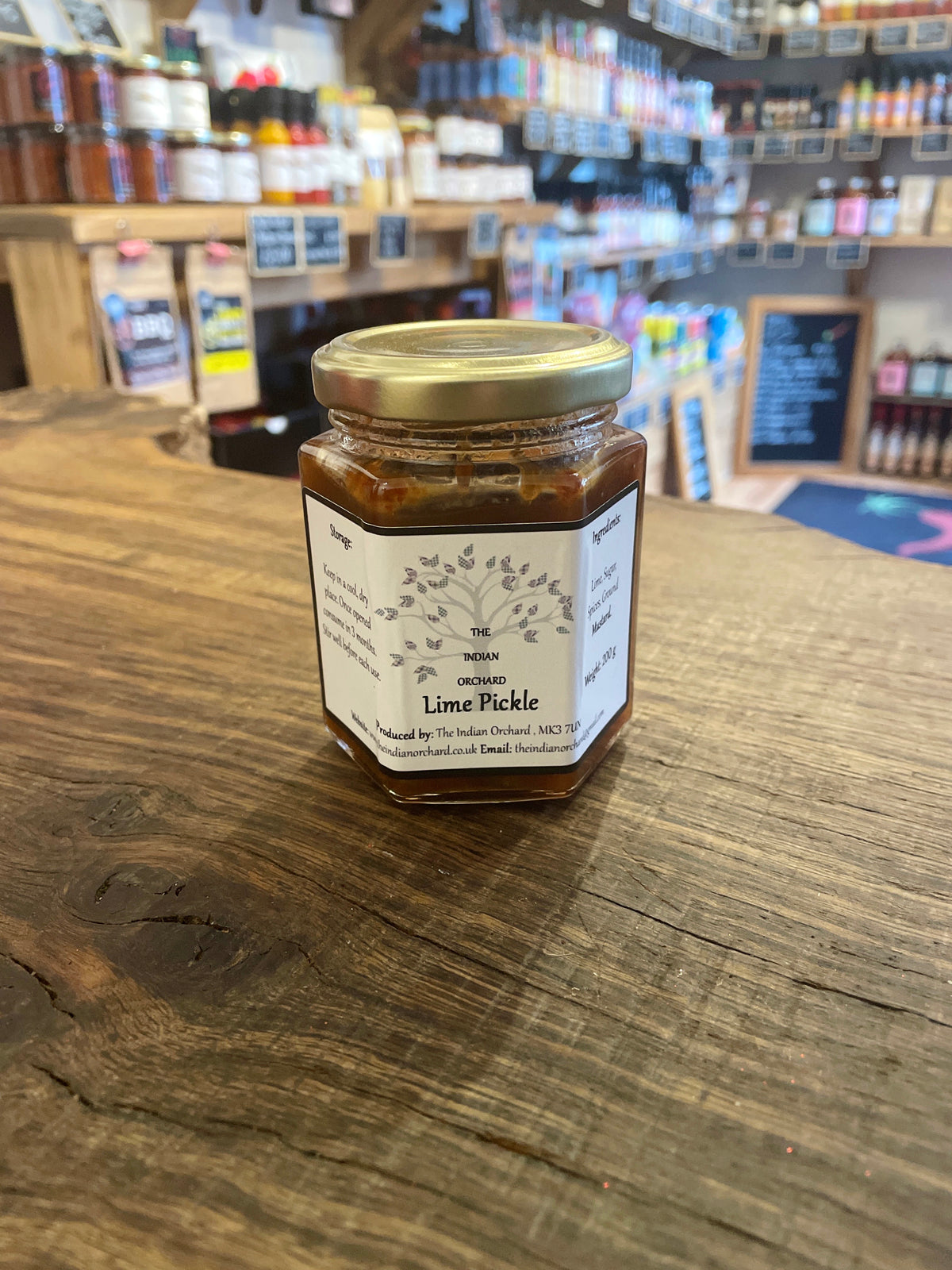The Indian Orchard Lime Pickle