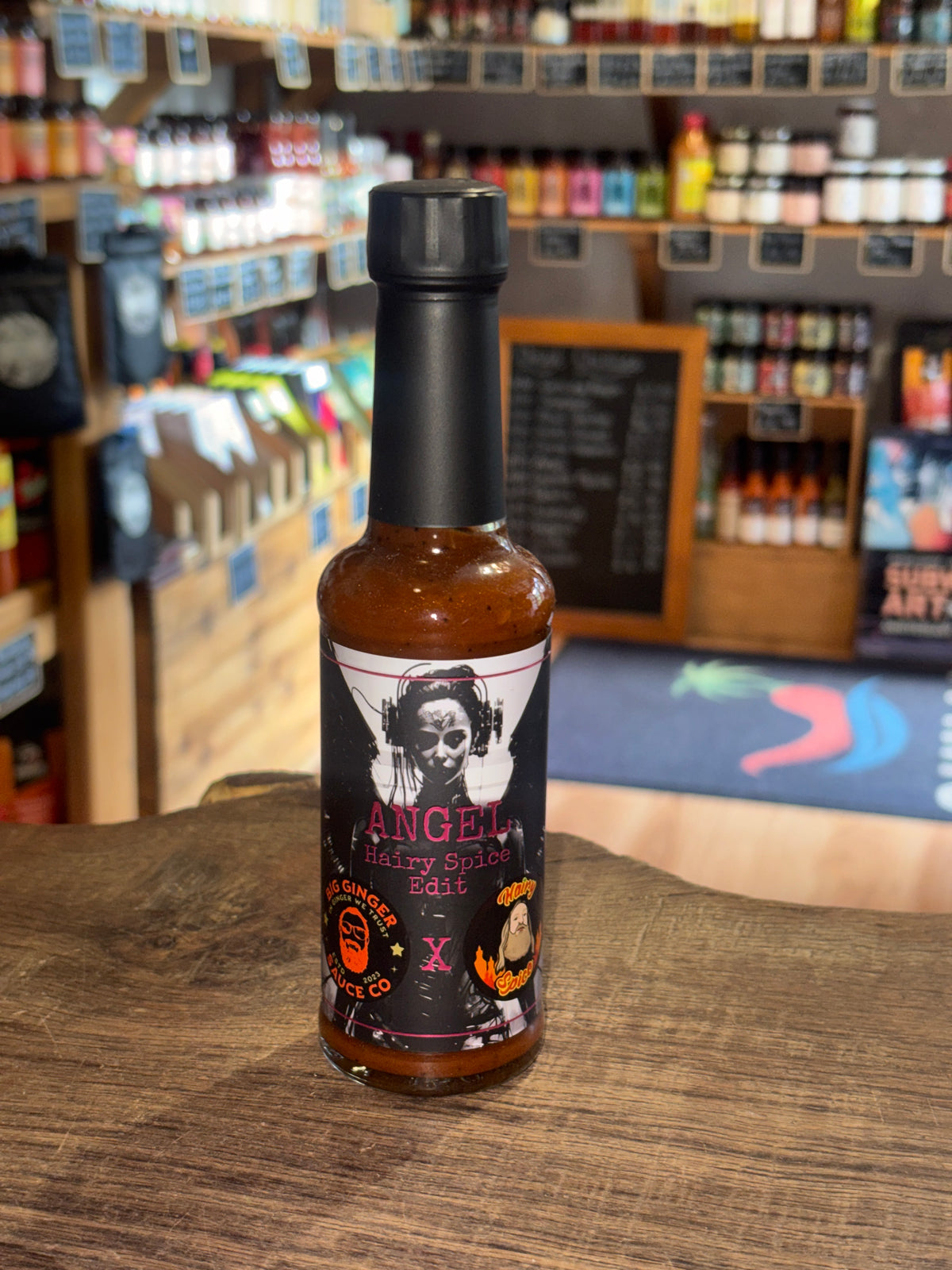 Big Ginger Sauce Co. Angel Hairy Spice Edit